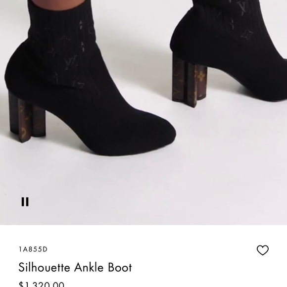 Louis Vuitton Silhouette Ankle Boot - Picture 4 of 4